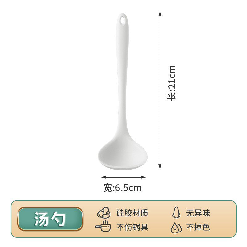 Food-grade egg beater, mini food holder, silicone mini baking 4-piece set, mini baking oil scraper brush