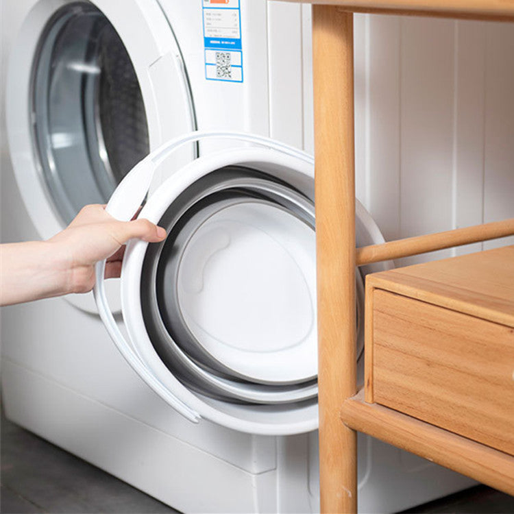 Collapsible bucket Portable retractable plastic home portable thickened travel outdoor car wash bucket Fishing bucket