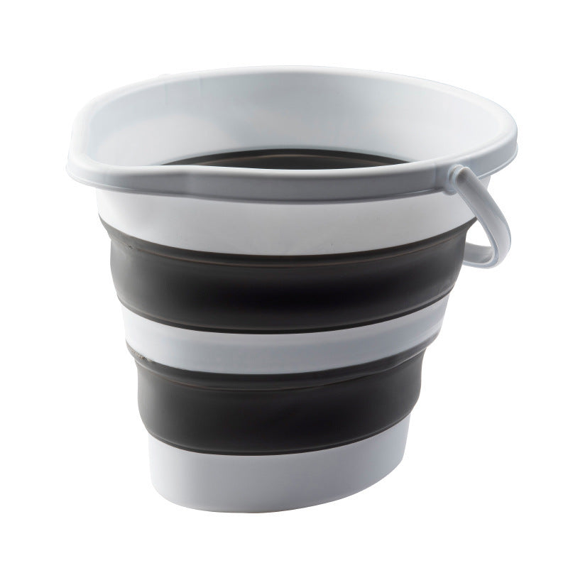 Collapsible bucket Portable retractable plastic home portable thickened travel outdoor car wash bucket Fishing bucket