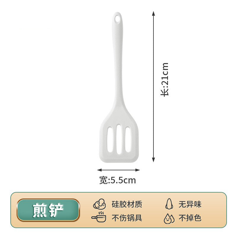 Food-grade egg beater, mini food holder, silicone mini baking 4-piece set, mini baking oil scraper brush